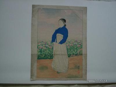 Tsukioka Kogyo: Manchuria Flower — 満州の花 - Japanese Art Open Database