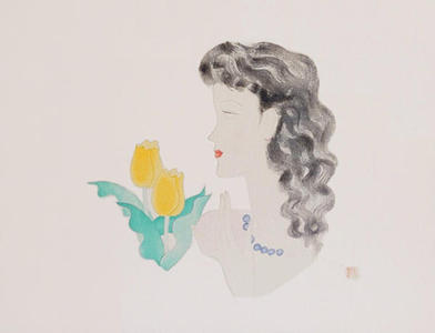 Togo Seiji: Tulip — チューリップ - Japanese Art Open Database