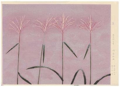 Tokuoka Shinsen: Pampas Grass - Japanese Art Open Database