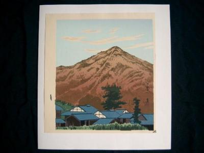 Tokuriki Tomikichiro: Mount Hiei — 比叡山 - Japanese Art Open Database
