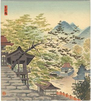 徳力富吉郎: Early Summer in Kibune — 初夏の貴船 - Japanese Art Open Database