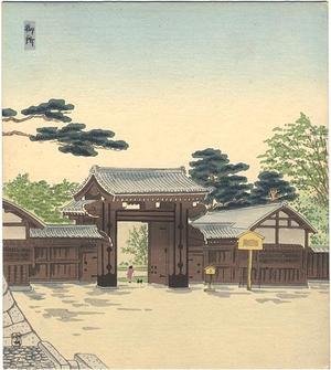Tokuriki Tomikichiro: Kyoto Gosho — 京都御所 - Japanese Art Open Database