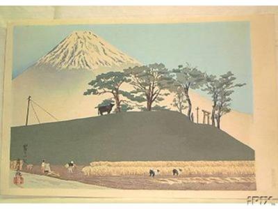Tokuriki Tomikichiro: Harvest in Autumn - Japanese Art Open Database