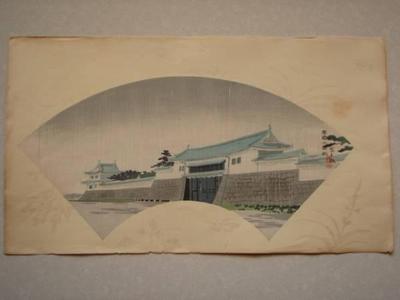 Tokuriki Tomikichiro: Nijo Castle — 恩賜二條城 - Japanese Art Open Database