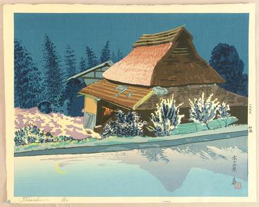 Tokuriki Tomikichiro: Kyoto Ohara — 京の大原 - Japanese Art Open Database