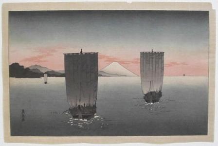 富岡英泉: Homeward Bound - Japanese Art Open Database