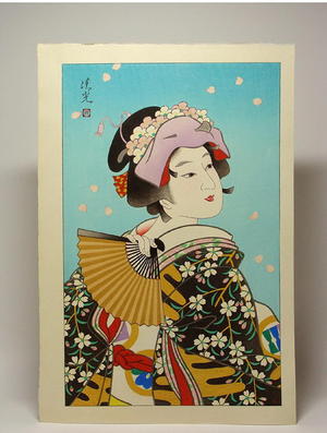 Torii Kiyomitsu: Flower - Japanese Art Open Database