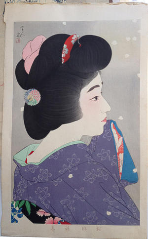 Torii Kotondo: Misty Spring (Oboro Haru) - Japanese Art Open Database