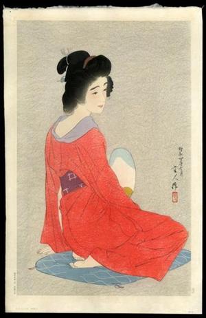 Torii Kotondo: Nagajuban- Long Undergarment- Variant 1 - Japanese Art Open Database