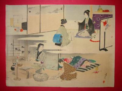 水野年方: Customs and teaching - Japanese Art Open Database