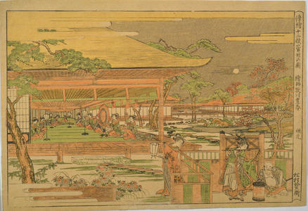Utagawa Toyoharu: A Concert - Japanese Art Open Database
