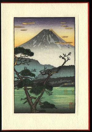 Tsuchiya Koitsu: Lake Sai - Japanese Art Open Database