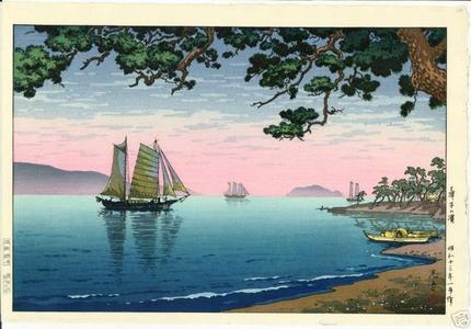 Tsuchiya Koitsu: Maiko Beach — 舞子の濱 - Japanese Art Open Database