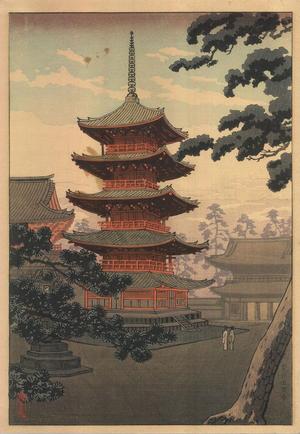 風光礼讃: Nara Horyuji Temple - Japanese Art Open Database