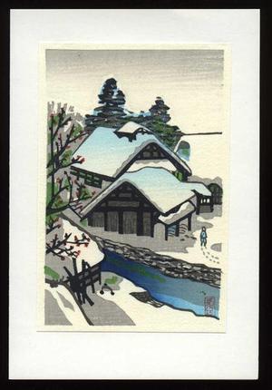 Tsuchiya Koitsu: Snow Scene - Japanese Art Open Database