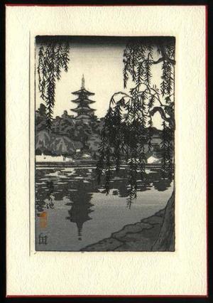 風光礼讃: Sarusawa Pond - Japanese Art Open Database