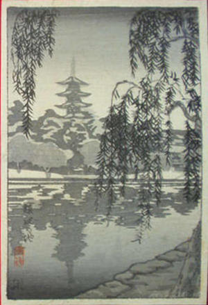 風光礼讃: Sarusawa Pond - Japanese Art Open Database