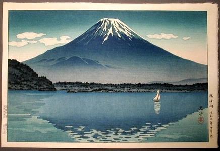 Tsuchiya Koitsu: Shoji Lake (Mt Fuji) — 精進湖(しょうじ） - Japanese Art Open Database