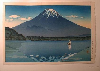 Tsuchiya Koitsu: Shoji Lake (Mt Fuji) — 精進湖(しょうじ） - Japanese Art Open Database