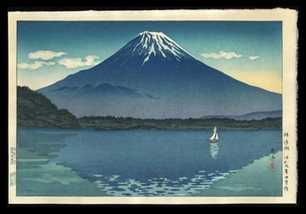風光礼讃: Shoji Lake (Mt Fuji) — 精進湖(しょうじ） - Japanese Art Open Database