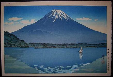 Tsuchiya Koitsu: Shoji Lake (Mt Fuji) — 精進湖(しょうじ） - Japanese Art Open Database