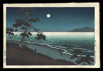 Tsuchiya Koitsu: Suma Beach — 須磨の浦 - Japanese Art Open Database
