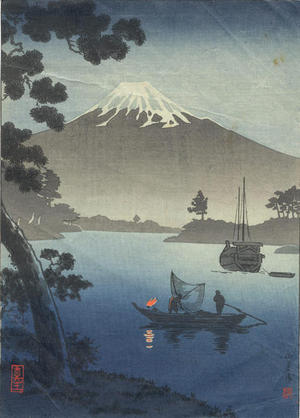 Tsuchiya Koitsu: Tago Bay (Shizuoka) - Japanese Art Open Database
