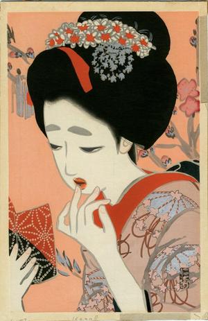 北野恒富: March - Japanese Art Open Database