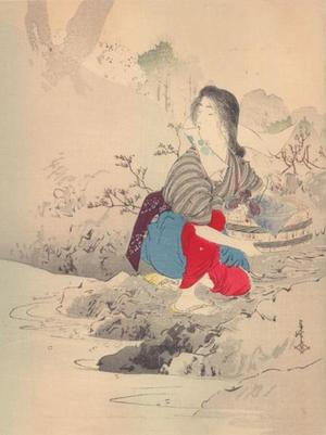 Tsutsui Toshimine: Spring Water - Japanese Art Open Database