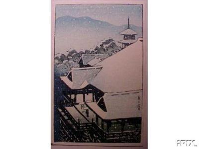 無款: Kiyomizu Temple in Kyoto - Japanese Art Open Database