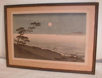 Unknown: Suma beach - Japanese Art Open Database