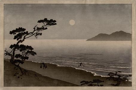 無款: Suma beach - Japanese Art Open Database
