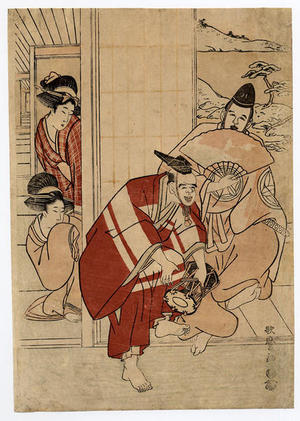 Kitagawa Utamaro: The Dancing Man - Japanese Art Open Database