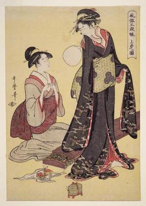 Kitagawa Utamaro: Picture of the Upper Class - Japanese Art Open Database