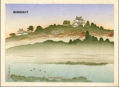 Yamaguchi Hoshun: Hikone Castle - Japanese Art Open Database