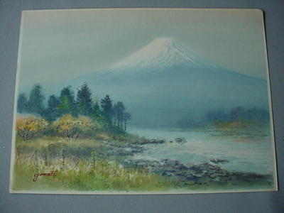 Yamato: Mt Fuji and River - Japanese Art Open Database