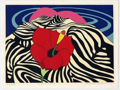 Yayanagi Tsuyoshi: Hibiskus - Japanese Art Open Database