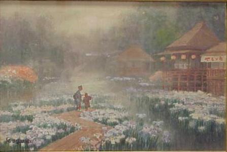 Yokouchi G: Iris Garden - Japanese Art Open Database