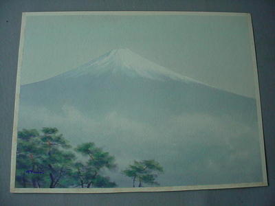 Yomai K: Mt Fuji and Pines - Japanese Art Open Database