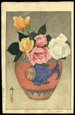 Yoshida Fujio: Roses — ばら - Japanese Art Open Database