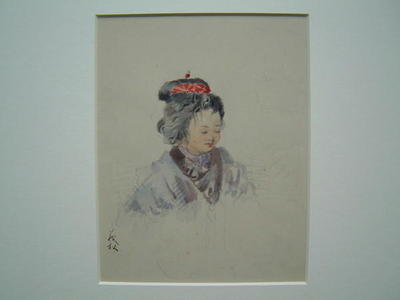 Yoshimatsu Goseda: Child portrait 1 - Japanese Art Open Database