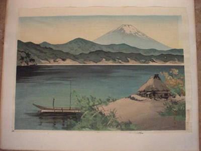 Maeda Masao: Mt. Fuji- Sun Set - Japanese Art Open Database