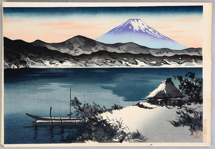 Maeda Masao: Mt. Fuji- V2- Winter - Japanese Art Open Database
