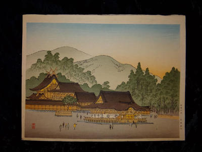 Yoshimune 2 Utagawa: Ise Shrine — 伊勢神社 - Japanese Art Open Database