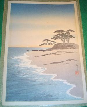 Yoshimune Arai: Coastal View - Japanese Art Open Database