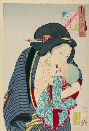 Tsukioka Yoshitoshi: Looking Cute - Japanese Art Open Database
