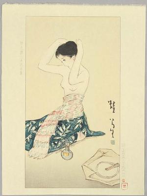 Takehisa Yumeji: Kaeru - Frog - Japanese Art Open Database