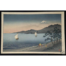Akiyo: Mount Fuji from Lake Hakone - Japanese Art Open Database