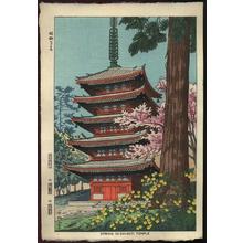 藤島武二: Spring in Daigoji Temple - Japanese Art Open Database