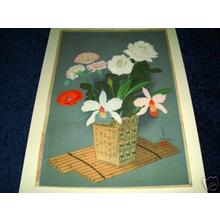 大野麦風: Flowers In Vase (Summer) - Japanese Art Open Database